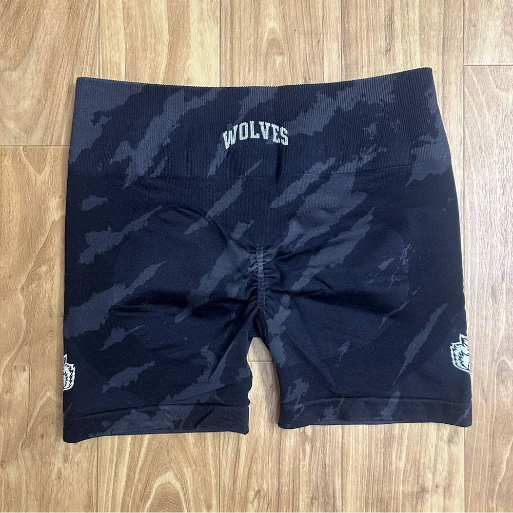 Darc Sport Black Womens Athletic Shorts - Picture 2 of 3